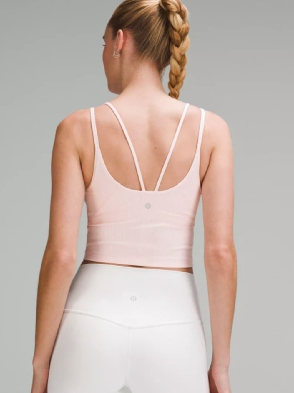 Lululemon Align Ribbed Strappy Tank Top Strawberry Milkshake Size 2